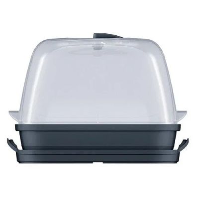 Minipařeniště Respana Table Greenhouse antracit 25,7 cm