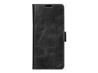 Pouzdro s klopou pro mobilní telefon - kůže full-grain - černá - pro Sony XPERIA 5 III