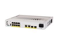 Network Essentials - přepínač - kompaktní - L3 - řízený - 8 x 10/100/1000 (PoE+) + 2 x 1000Base-T + 2 x 10 Gigabit SFP+ (uplink) - Lze montovat do rozvaděče - PoE+ (240 W)