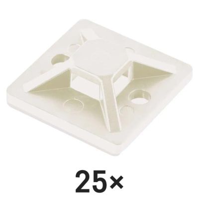 EMOS A2834 30 × 30 mm bílá 25 ks