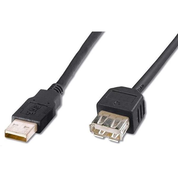 PremiumCord KUPAA02BK kabel USB2.0 A-A 20cm