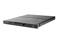 17in. LCD KVM Console (RKCONS17HD) - KVM konzole s přepínač KVM - 1 porty - USB - 17.3" - připevnitelný na regál - 1920 x 1080 Full HD (1080p) @ 60 Hz - 300 cd/m² - 800:1 - VGA - černá - 1U