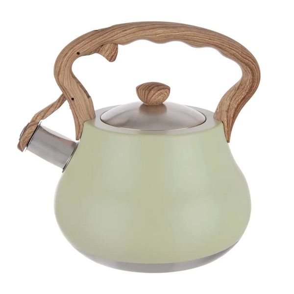 Konvice na čaj s píšťalkou ORION Greenish 3 l