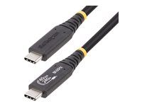 USB kabel - USB-C (M) do USB-C (M) - USB4 / Thunderbolt 3 / Thunderbolt 4 / DisplayPort 1.4 - 48 V - 5 A - 1 m - neobsahuje halogen, pasivní, podpora 4K120Hz, podpora 8K60Hz, technologie Extended Power Range (EPR), podpora napájení Power Delivery 3.1 - černá