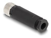 M8 Connector A-coded 3 pin female for mo