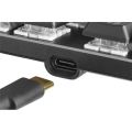 DELTACO GAM-111, Herní klávesnice, USB RGB EN
