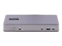 Multi Monitor HDMI/DP/DP Alt Mode USB-C Dock - 3x 4K30 / 2x 4K60 - 7-Port USB Hub - 60W Power Delivery - GbE - 3.5mm Audio - Works With Chromebook certified - Dokovací stanice - USB-C / Thunderbolt 3 / Thunderbolt 4 - 2 x HDMI, 2 x DP, USB-C - 1GbE - 60 Watt