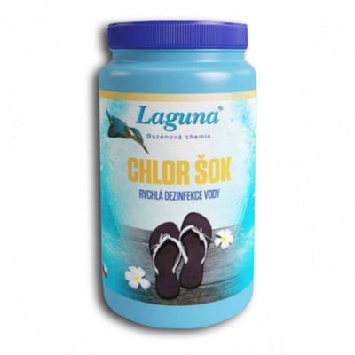 Přípravek pro chlorovou dezinfekci bazénové vody LAGUNA Chlor Šok 1kg