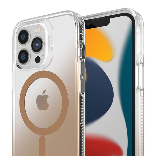 ZAGG GEAR4 D3O Milan Snap kryt iPhone 13 Pro zlatý