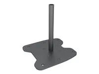 Upevňovací komponent (floor plate) - pro podlahový stojan - černá