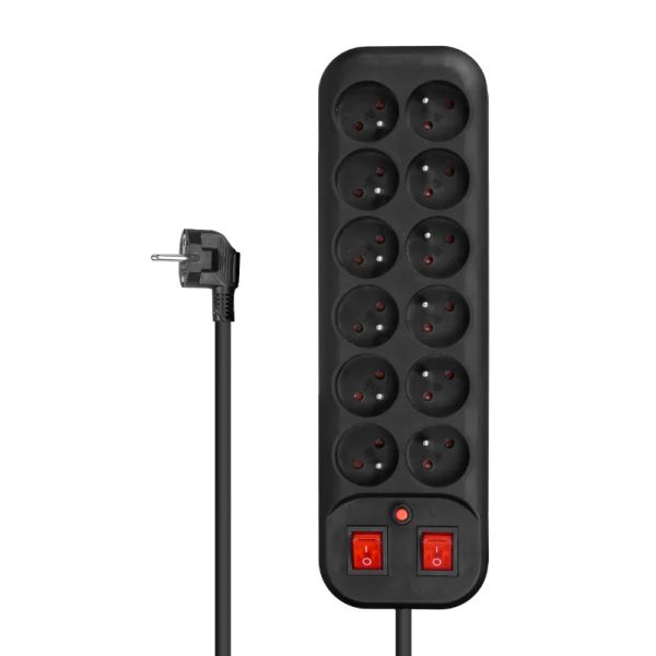 Prodlužovací kabel 12 zásuvky 1,8 m DPM PPS52