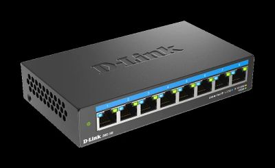 D-Link DMS-108/E 8-port 2.5G Multi-Gigabit QoS IGMP Snooping Switch