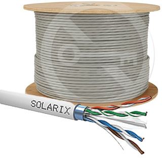 SOLARIX kabel CAT6 FTP PVC Eca 500m/cívka