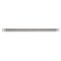 KELINE Patch panel HD, Cat 6A, osadený s 24xKEJ