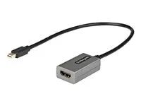 Thunderbolt 1/2 Compatible (MDP2HDEC) - Video adaptér - Mini DisplayPort s piny (male) do HDMI se zdířkami (female) - 30 cm - černá - pasivní konvertor