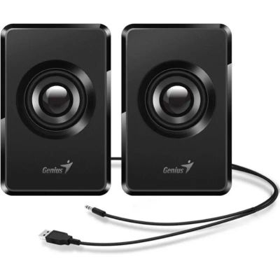 GENIUS SP-U125, Reproduktory 2.0, 3W, černé