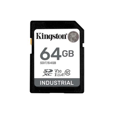 Kingston Industrial/SDXC/64GB/UHS-I U3 / Class 10