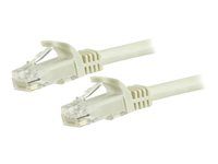 Category 6 - 24AWG (N6PATC3MWH) - Patch kabel - RJ-45 (M) do RJ-45 (M) - 3 m - UTP - CAT 6 - lisovaný, provedení bez hrbolků - bílá
