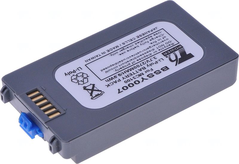 Baterie T6 Power pro Symbol MC3100, MC3190, 2700mAh, 9,9Wh, Li-pol