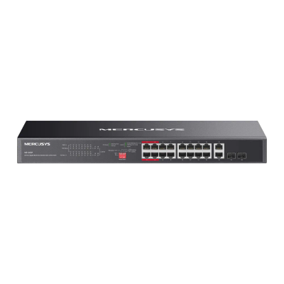 Mercusys MS120GP 20xGb desktop switch(16xPOE+)