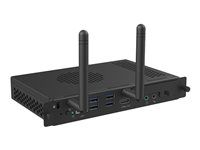 Přehrávač pro digital signage se slotem - 8 GB RAM - Intel Core i5 - SSD - 256 GB - Windows 11 Pro - 4K UHD (2160p) - 60 fps - černá
