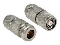 RF adapter - RP-TNC se zdířkami (female) do N konektor se zdířkami (female)