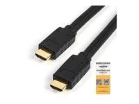 23ft 7m - 3D Ultra HD 4K 60Hz - 23 feet Long HDMI Male to Male Cord (HDMM7MP) - Kabel HDMI s ethernetem - HDMI s piny (male) do HDMI s piny (male) - 7 m - černá - pro P/N: KITBXDOCKPEU, KITBXDOCKPNA, KITBXDOCKPUK, KITBZDOCK, USBC-HDMI-CDP2HD4K60