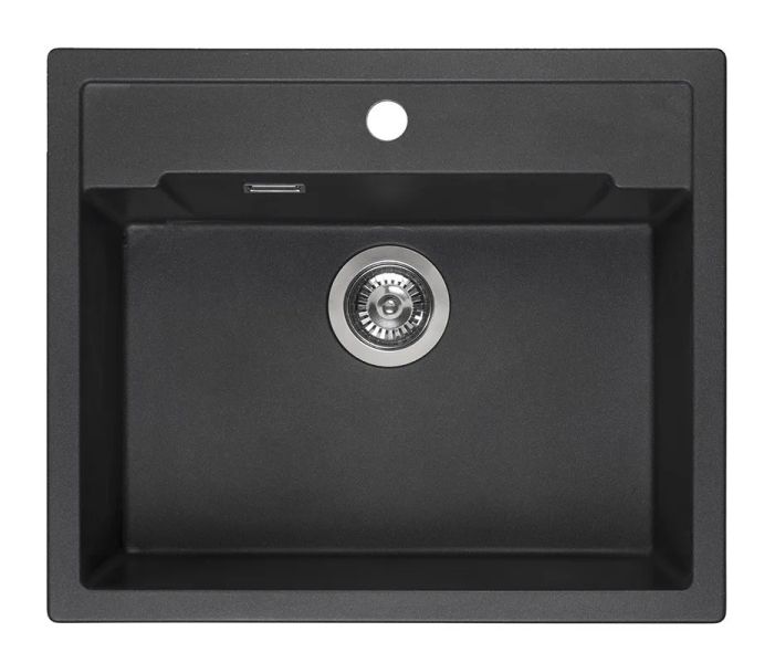 Reginox Amsterdam 600 Black silvery