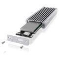 Externí box RAIDSONIC ICY M.2 NVMe stříbrný