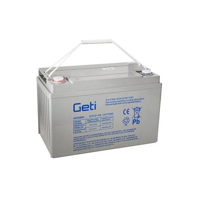 Olovená baterie 12V 100Ah GETI pro elektromotory