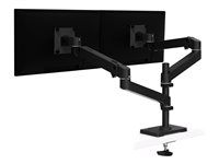 Lx pro arm dual display stacking grom