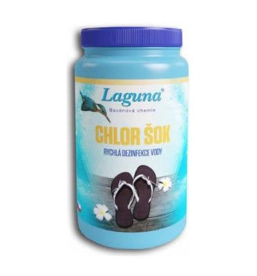Přípravek pro chlorovou dezinfekci bazénové vody LAGUNA Chlor Šok 50% ZDARMA 1,5 kg