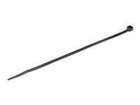 Startech 8"(20cm) Cable Ties, 2-1/8"(55mm) Dia, 50lb(22kg) Tensile Strength, Nylon Self Locking Zip Ties, UL Listed, 1000 Pack, Black (CBMZT8BK) - Kabelová stahovací páska - 20.32 cm - cerná - kompatibilní s TAA (balení 1000)