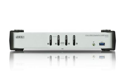 ATEN 4-port DisplayPort KVMP USB3.0, audio