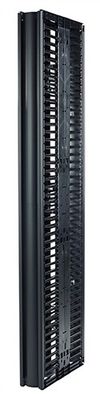 Valueline, Vertical Cable Manager for 2 & 4 Post Racks, 84"H X 6"W, Double-Sided with Doors