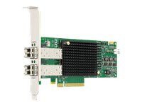 Adaptér hostitelské sběrnice - PCIe 3.0 x8 nízký profil - 32Gb Fibre Channel x 2