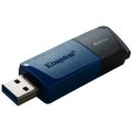 KINGSTON DataTraveler EXODIA M, 64GB, černá/modrá