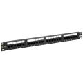 SOLARIX 19" Patch panel 24 x RJ45 CAT5E UTP 150 MH