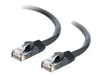 Patch kabel - RJ-45 (M) do RJ-45 (M) - 10 m - UTP - CAT 5e - lisovaný, provedení bez hrbolků, licna - černá