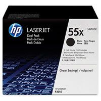 HP Toner CE255XD černý