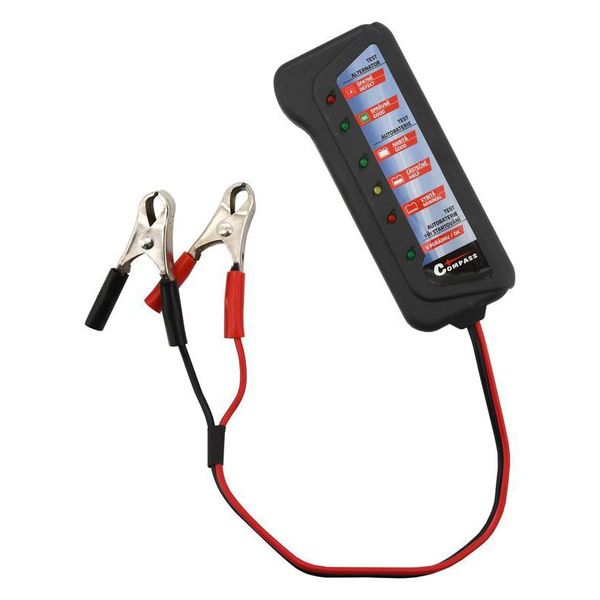 Tester autobaterie a alternátoru COMPASS 07170 12V