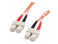 1m Multimode Fiber Patch Cable SC - SC - FIBSCSC1