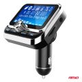 FM transmitter 2×USB-A 12/24V AMiO-04657