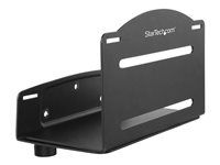Adjustable Width 4.8in to 8.3in - Metal - Computer Tower Mounting Bracket for Desktop PC (CPUWALLMNT) - Držák - pro CPU - ocel - černá - montáž na stěnu - pro P/N: WALLSTS1, WALLSTS2