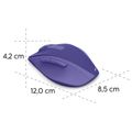 HAMA WM-500, Ergonomická bezdrátová myš, modrá