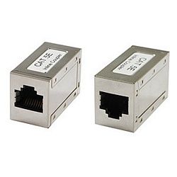 Spojka RJ45 STP, Cat.5E, stíněná srjp-02