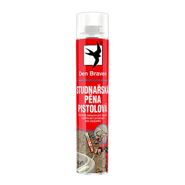 Studničková pěna DEN BRAVEN pistole 750ml