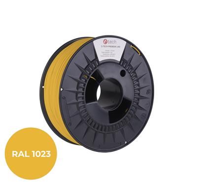 Filament C-TECH PREMIUM LINE, ASA, dopravní žlutá, RAL1023, 1,75mm, 1kg