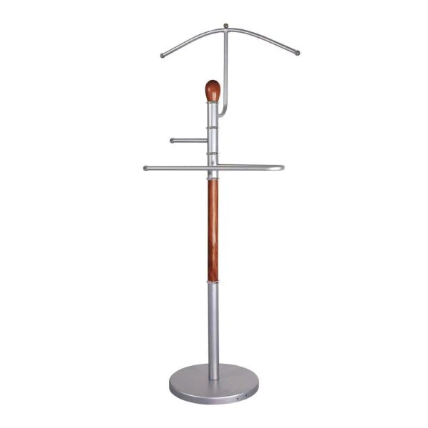 Němý sluha na šaty BRILANZ Ronnie 46x27x107cm Dark Wood