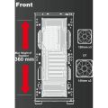 AZZA CSAZ-340 Celesta Gaming Case, PC Skříň